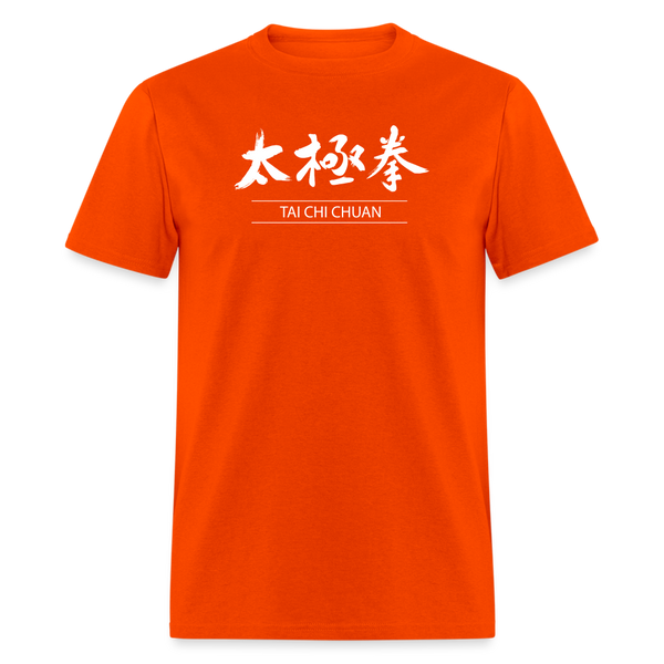 Tai Chi Chuan Kanji Men's T-Shirt - orange