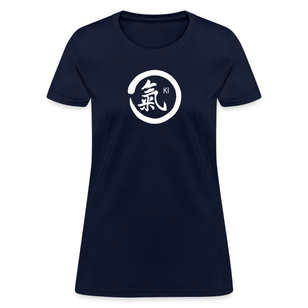 Ki Kanji Women's T Shirt - navy