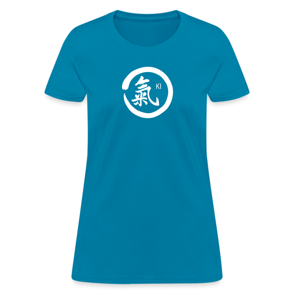 Ki Kanji Women's T Shirt - turquoise