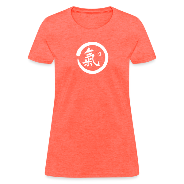 Ki Kanji Women's T Shirt - heather coral