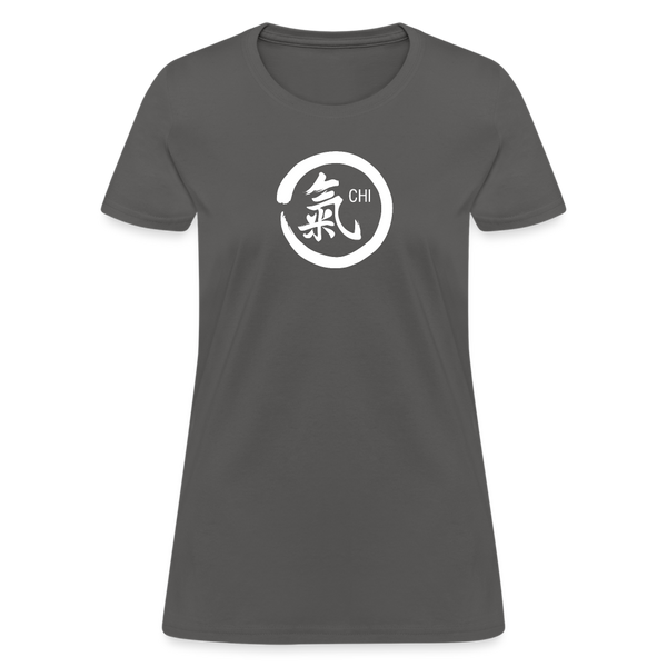 Chi Kanji Women's T Shirt - charcoal
