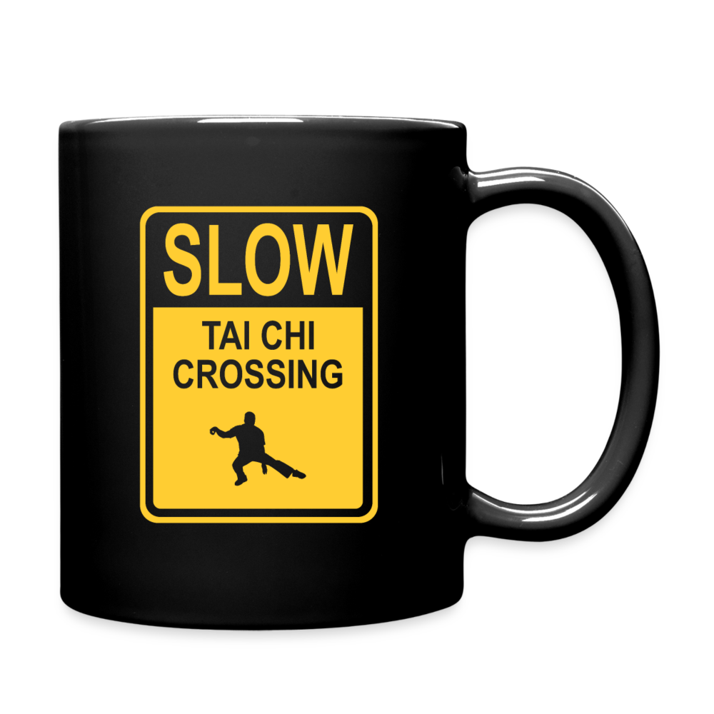 Tai Chi Crossing Coffee Mug - black