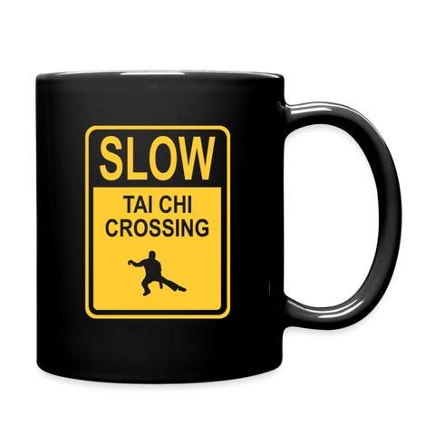 Tai Chi Crossing Coffee Mug - black