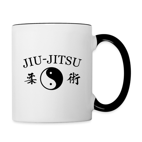 Jiu-Jitsu Coffee Mug - white/black