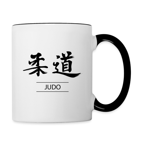 Judo Coffee Mug - white/black