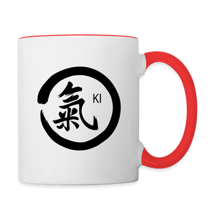 Ki Coffee Mug - white/red