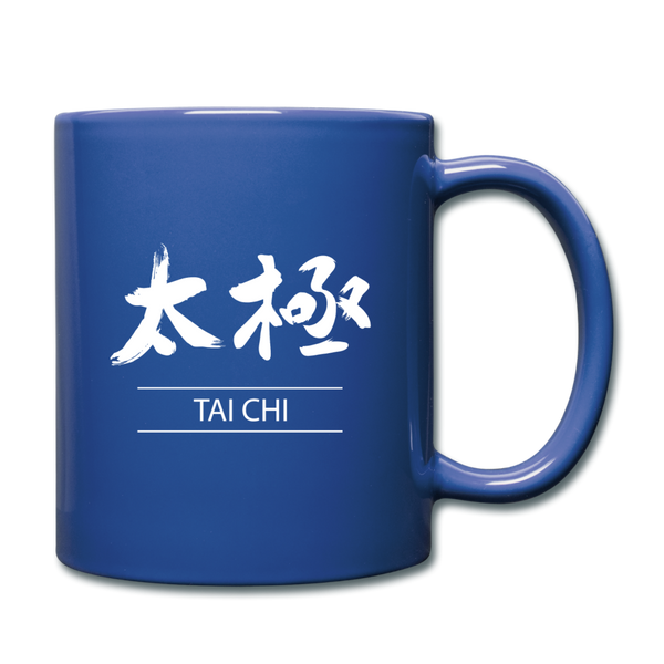 Tai Chi Coffee Mug - royal blue