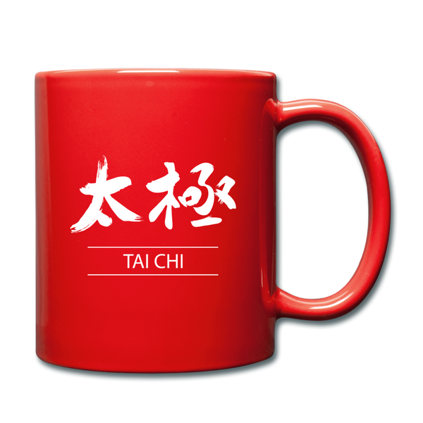 Tai Chi Coffee Mug - red