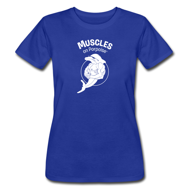 Muscles on Porpoise® Women's Jersey T-Shirt - royal blue